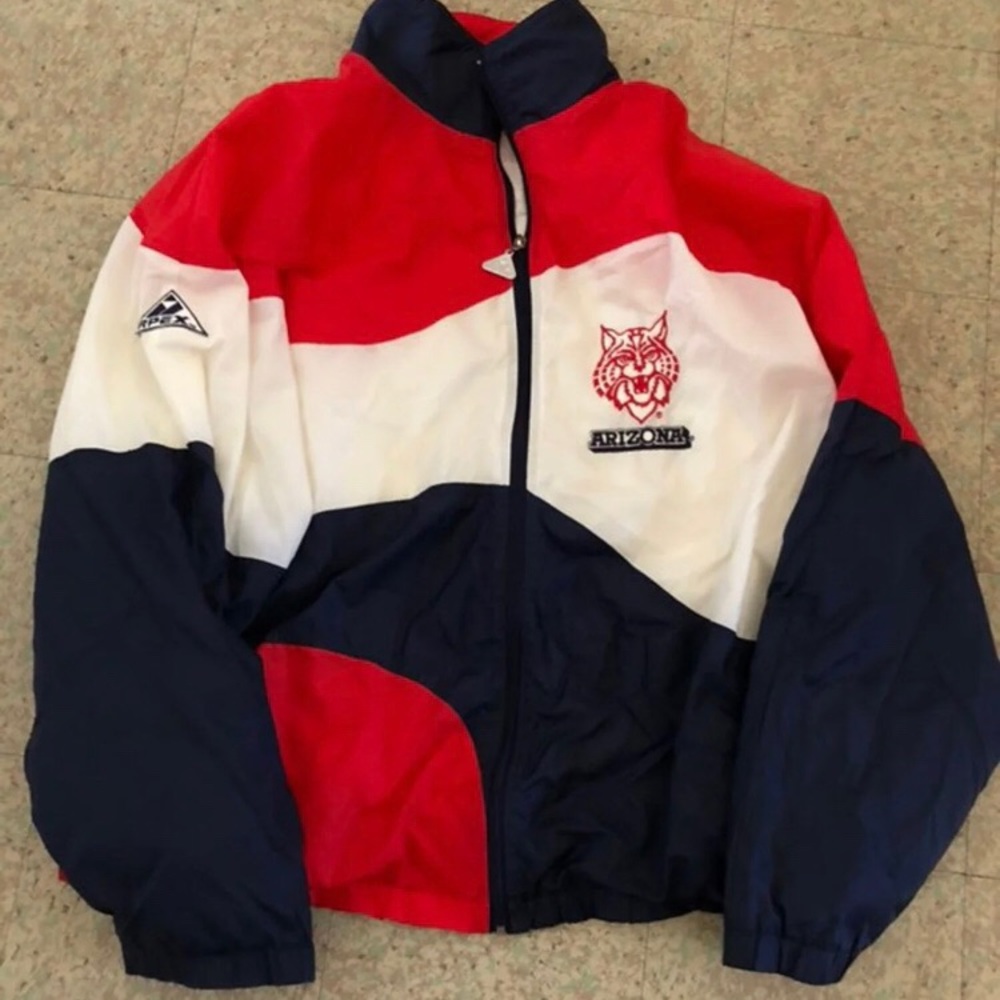 Vintage Arizona Wildcats Apex Windbreaker